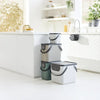 Rotho Afvalbak Albula 38,8 x 35,5 x 33,9 cm 40 l Kunststof Groen