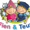Fien & Teun badboekje boerderijdieren - badspeelgoed