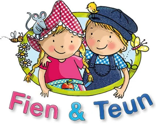Fien & Teun badboekje boerderijdieren - badspeelgoed