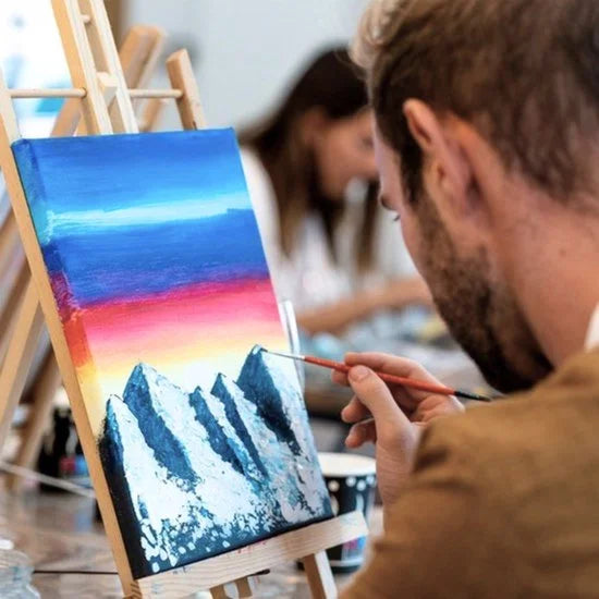 Master Art - Driepoot Schildersezel - Atelierezel - Studio ezel - Schilderijen tot 42cm