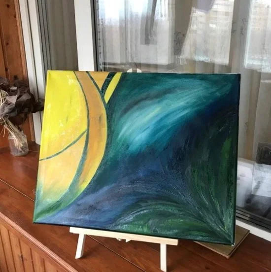 Master Art - Driepoot Schildersezel - Atelierezel - Studio ezel - Schilderijen tot 42cm