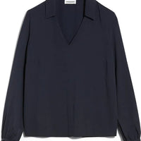 ARMEDANGELS Blouse Dames Blauw Maat S - Nieuw Outlet