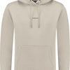 Purewhite - Heren Loose Fit Sweaters Hoodie LS - Taupe - Maat XS