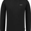 Purewhite - Heren Regular fit Sweaters Crewneck LS - Black - Maat S