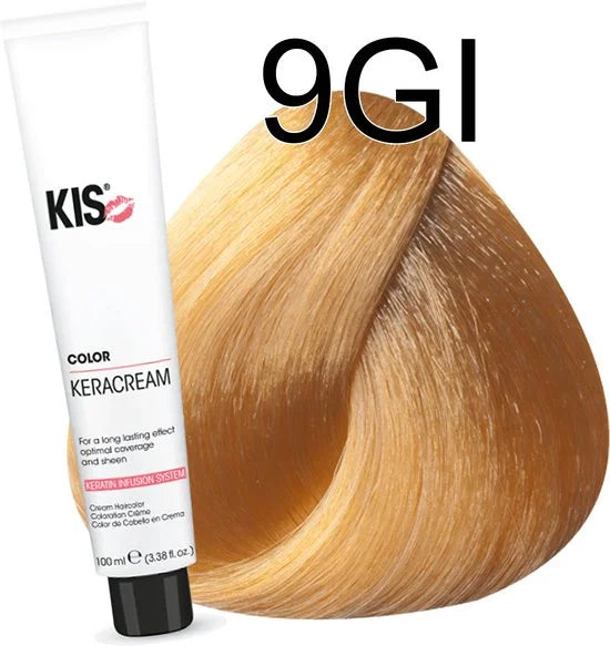 Haarverf - 9GI Zeer licht goudblond intensief | KIS