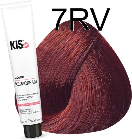 Haarverf - 7RV Licht rood violet | KIS