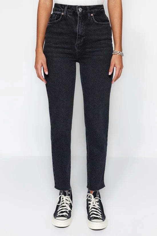 Trendyol Vrouwen Normale taille Dun Jeans