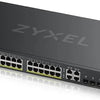 Zyxel GS2220-28HP-EU0101F, Managed, L2, Gigabit Ethernet (10/100/1000), Power over Ethernet (PoE), Rack-montage