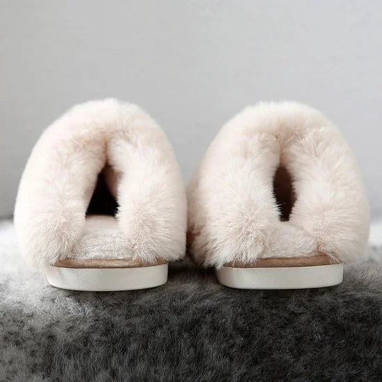 Suède Pantoffels - Maat 40/41 - Dames - Rood