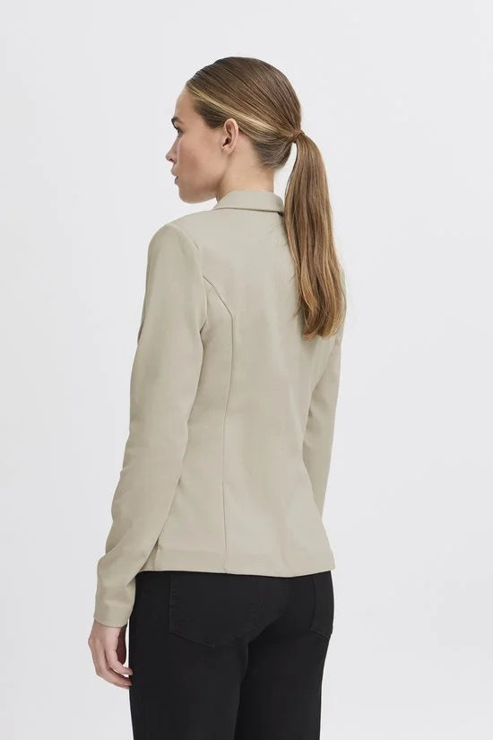 Ichi Blazer Ihkate Bl 20101801 Doeskin 151308 Dames Maat - XL