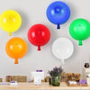 Wandlamp Ballonlamp Oranje Klein inclusief 4W LED lamp - Funnylights