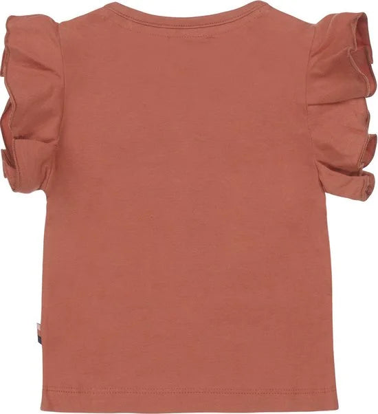 Dirkje T-DOTS Meisjes T-shirt - Maat 92