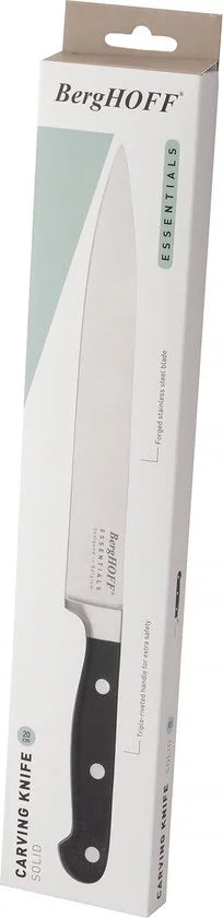 Trancheermes 20 cm, Zwart - Roestvrij staal - BergHOFF|Essentials Line