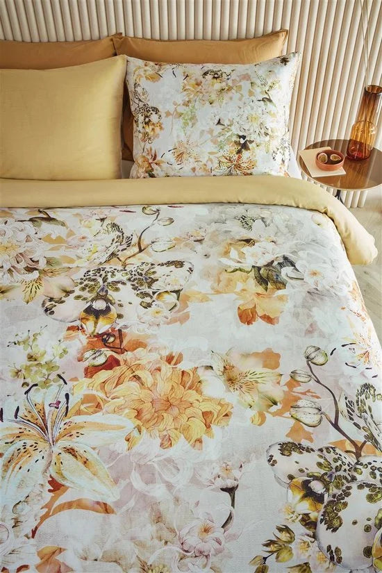 Kardol Mellow Breeze dekbedovertrek - Tweepersoons - 200x200/220 - Geel