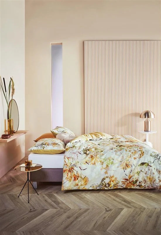 Kardol Mellow Breeze dekbedovertrek - Tweepersoons - 200x200/220 - Geel