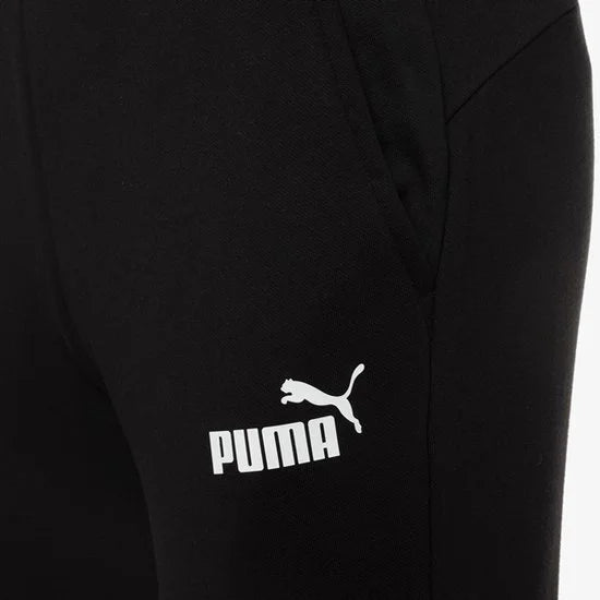 PUMA ESS Logo Pants FL cl Heren Broek - Zwart - Maat XL