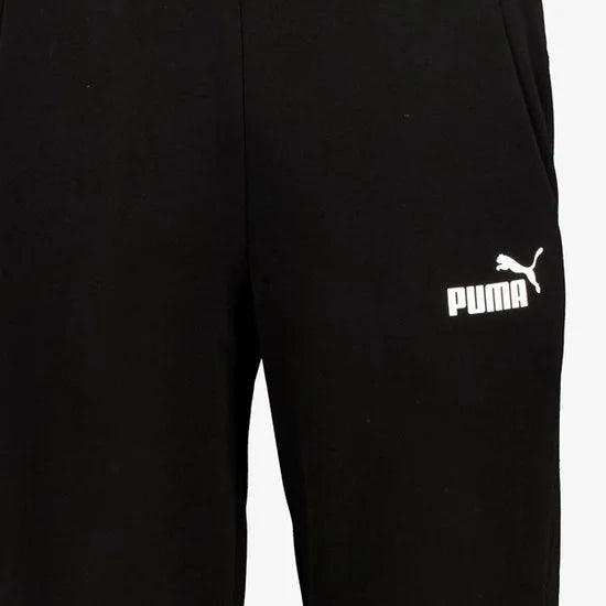 PUMA ESS Logo Pants FL cl Heren Broek - Zwart - Maat XL