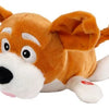 Toys Amsterdam Knuffelhond Junior 28 Cm Pluche Bruin/wit