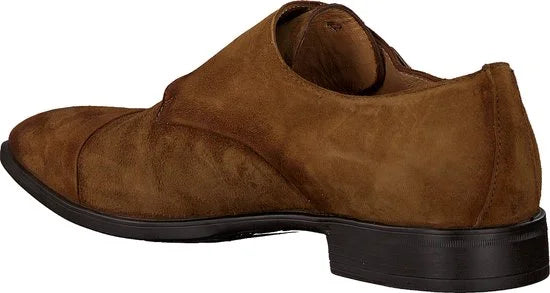 MazzelTov Heren Nette schoenen 3654 - Cognac - Maat 44
