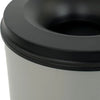 V-part - Vlamdovende papierbak 80 ltr - Steel - aluminiumgrijs, zwart