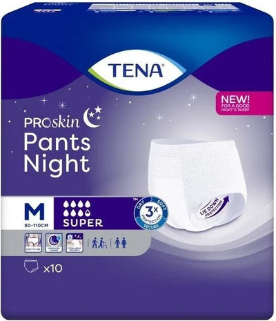 Tena ProSkin Pants Night Super Large - 10 Stuks