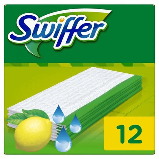 Swiffer - Vochtige Vloerdoeken - 12 doeken