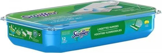 Swiffer - Vochtige Vloerdoeken - 12 doeken