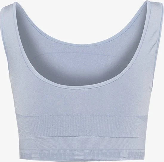 Puma Evoknit dames crop top - Blauw - Maat M