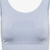Puma Evoknit dames crop top - Blauw - Maat M