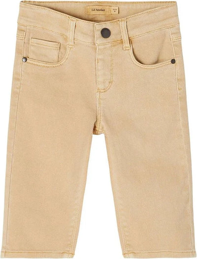 Lil'Atelier meisjes broek 13200978/NMFBIBI beige