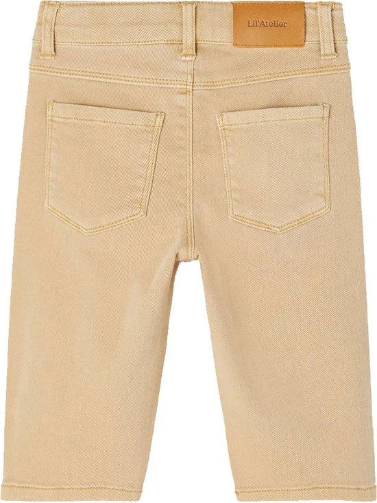 Lil'Atelier meisjes broek 13200978/NMFBIBI beige