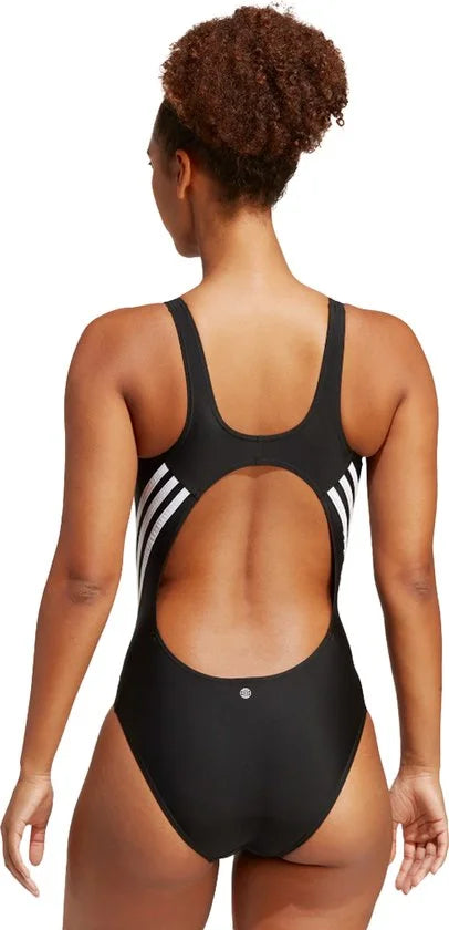 adidas Sportswear adidas 3-Stripes Badpak - Dames - Zwart- 44