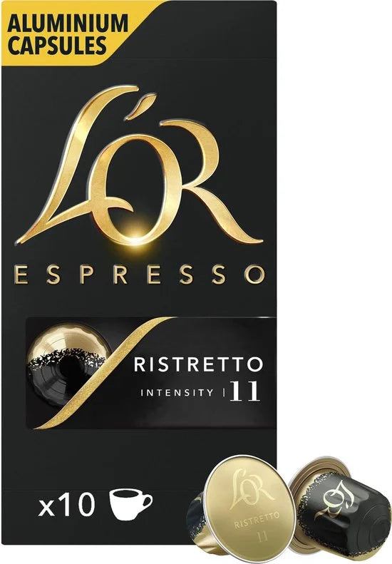 L'OR Espresso Ristretto Koffiecapsules - 5 x 10 stuks