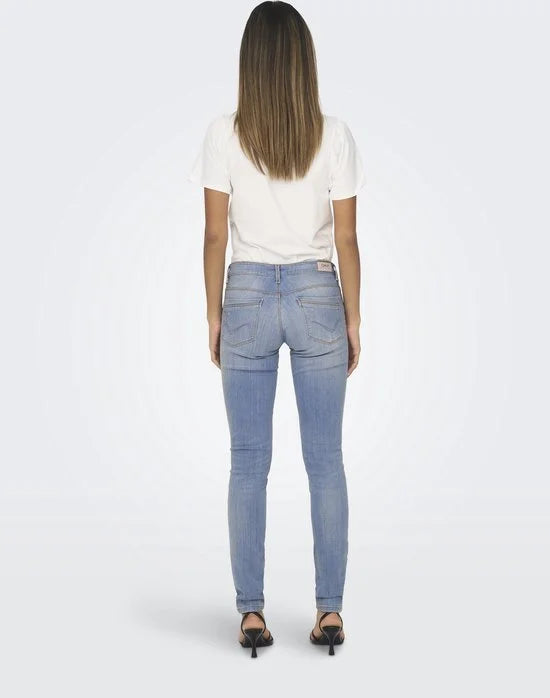 ONLY ONLCORAL LIFE Dames Jeans Skinny - Maat W27 X L 30