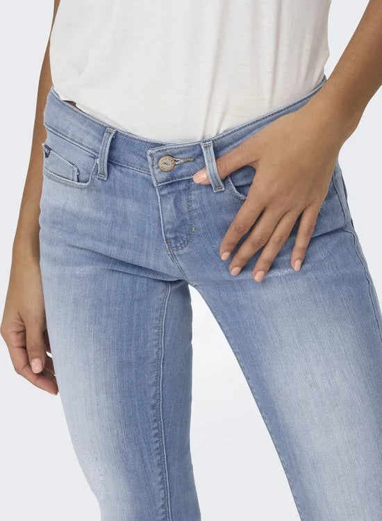 ONLY ONLCORAL LIFE Dames Jeans Skinny - Maat W27 X L 30