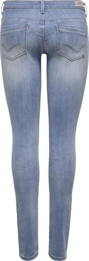 ONLY ONLCORAL LIFE Dames Jeans Skinny - Maat W27 X L 30