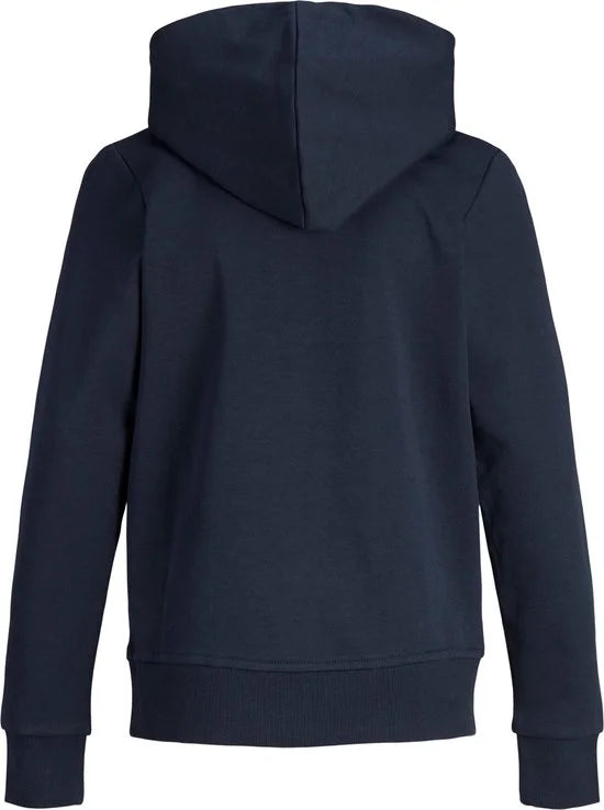 JACK&JONES JUNIOR JJEBASIC SWEAT ZIP HOOD NOOS JNR Jongens Trui - Maat 140