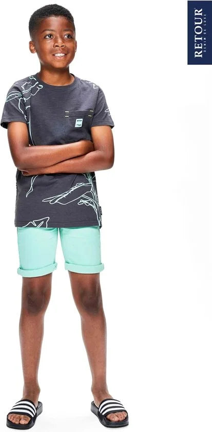 Retour Jeans Jimmo Jongens T-shirt - Maat 116