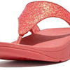 FitFlop Lulu Glitter Toe-Thongs PU Glitter ROZE - Maat 39
