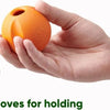 Fetch Ball - Stuiterende Hondenbal - Ideaal voor apporteren - Past in werpstok - Beco Pets - Oranje of Geel - Geel