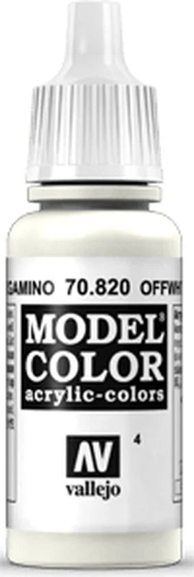 Vallejo 70820 Model Color Off White - Acryl Verf flesje
