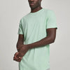 Urban Classics - Shaped Long Heren T-shirt - S - Groen