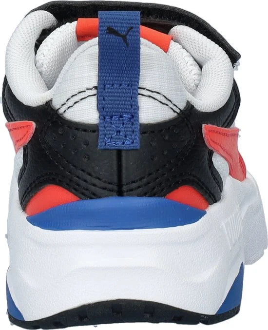 PUMA Trinity Lite AC+ PS FALSE Sneakers - PUMA White-Active Red-PUMA Black - Maat 31
