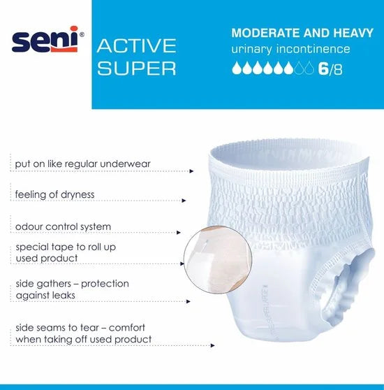 Seni Active Super Large - 1 pak van 10 stuks