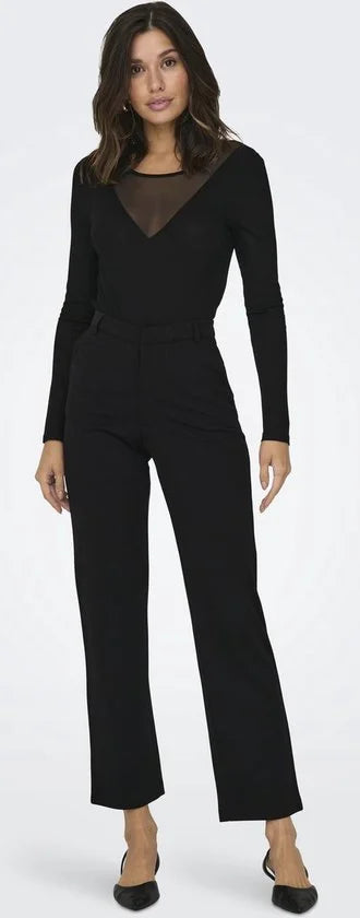 JDY JDYGEGGO STRAIGHT PANT JRS NOOS Dames Broek - Maat L x L30