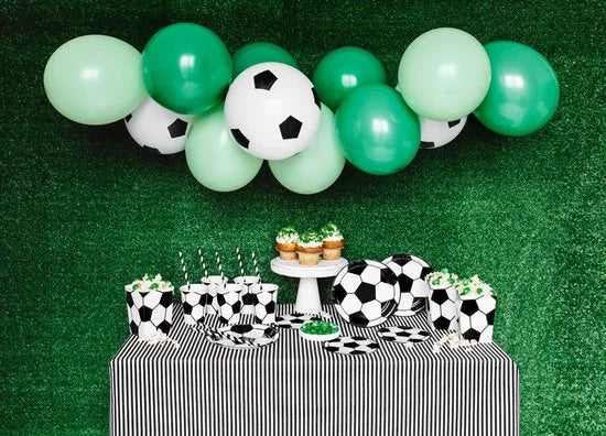 PARTYDECO - 6 Voetbal popcorndozen