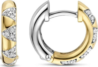 TI SENTO Oorbellen 7838ZY - Zilveren dames oorbellen