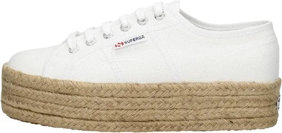 Superga 2790 Rope Lage sneakers - Dames - Wit - Maat 39
