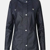 Ilse Jacobsen regenjas waterbestendig donkerblauw maat 40