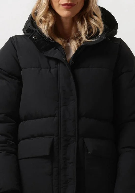 Notre-V Nv-edsilia Jassen Dames - Winterjas - Zwart - Maat M